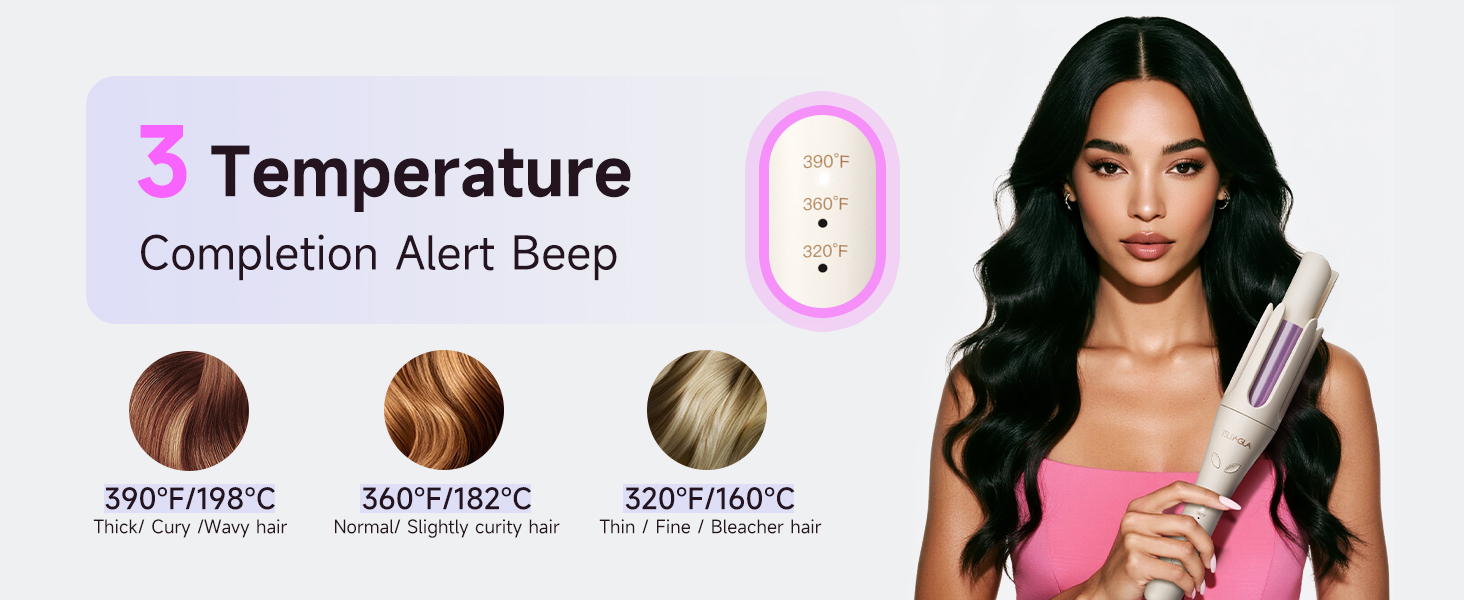 automatic curling iron rotating