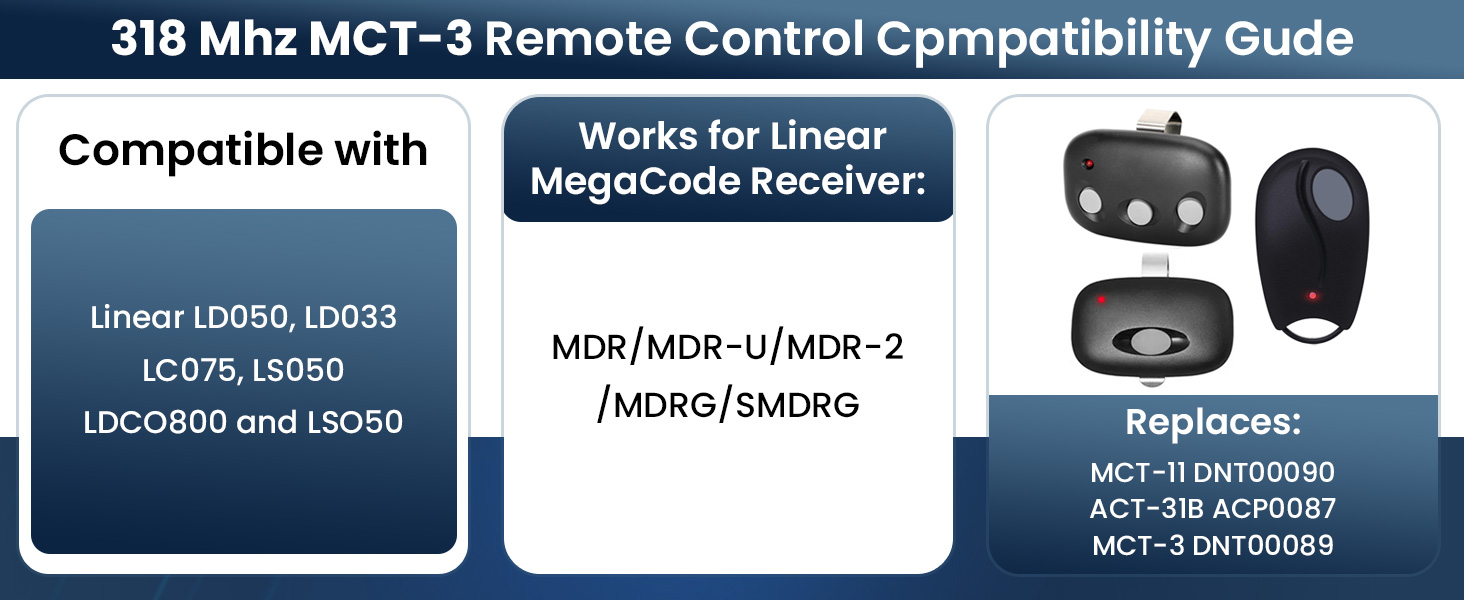 linear garage door openers remote