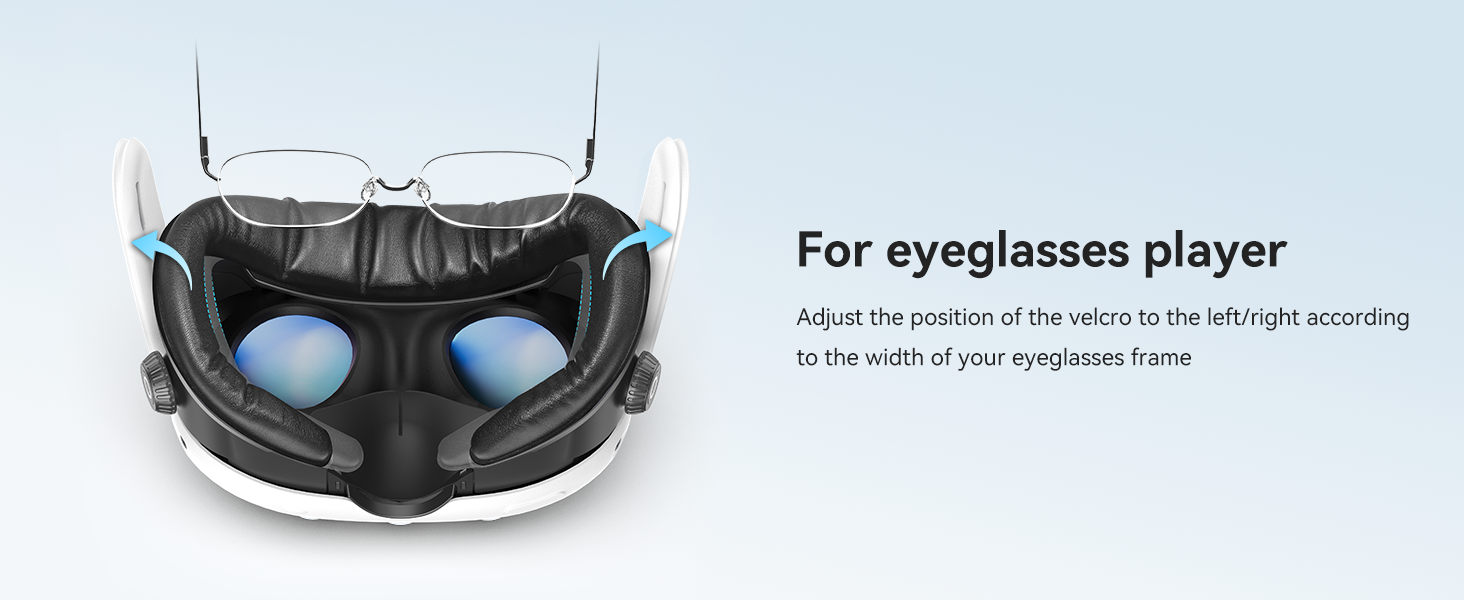 For eyeglasses player