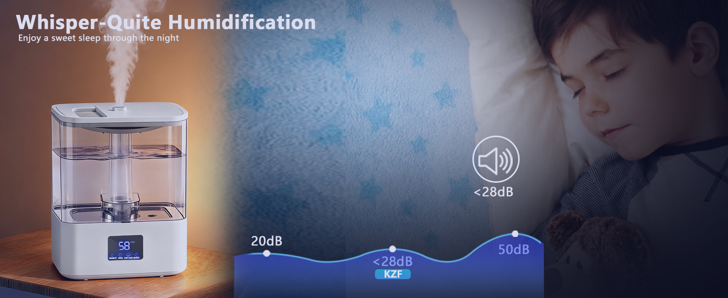 Humidifier for bedroom