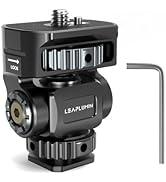Leaplumin Field Monitor Mount Monitor Holder with Cold Shoe, 1/4" Screw for 5" &amp; 7" Field Monitor...