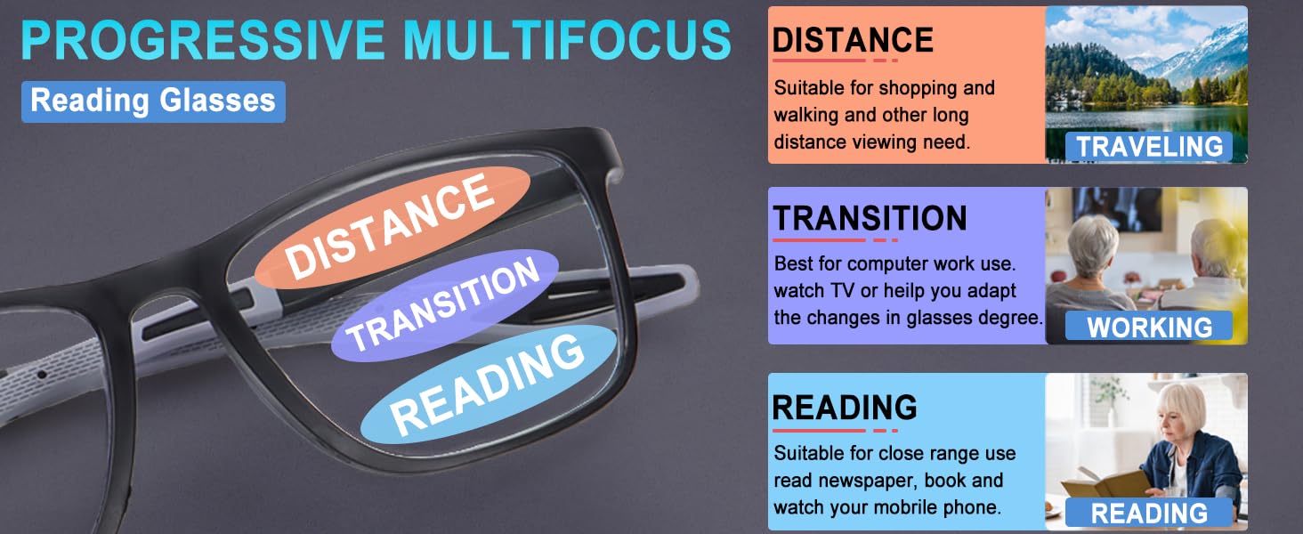 progressive reading glasses