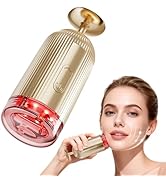 New Facial Massager Tool, Microcurrent Facial Device with Suction Shot, 4 Color Red Light Therapy...