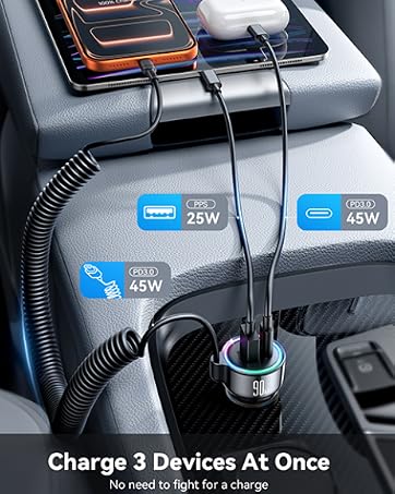 type c car charger