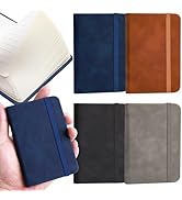 Gorofit 4 Pack Pocket Small Notebook, 800 Lined Pages Hardcover Mini Notebooks for Work Travel 3"...