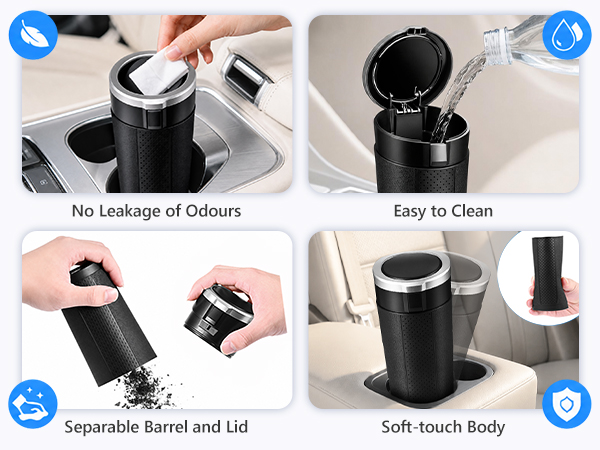 car trash can cup holder