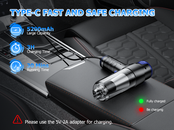 Hand Vacuum Cordless