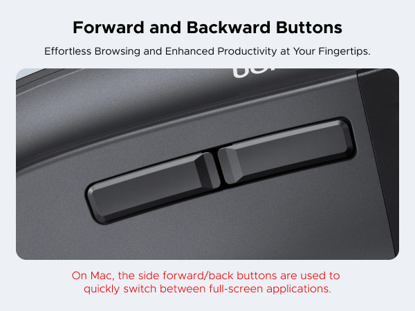 UGREEN Vertical Wireless Computer Mouse