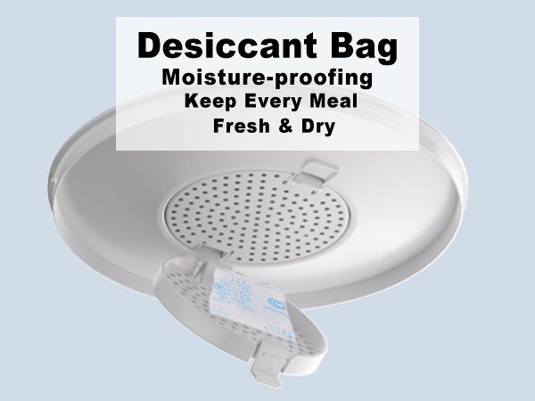 single automatic cat feeder white