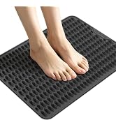 ONECOLE Acupressure Mat for Foot Massage, Silicone Foot Reflexology Mat | Portable Feet Mat for P...