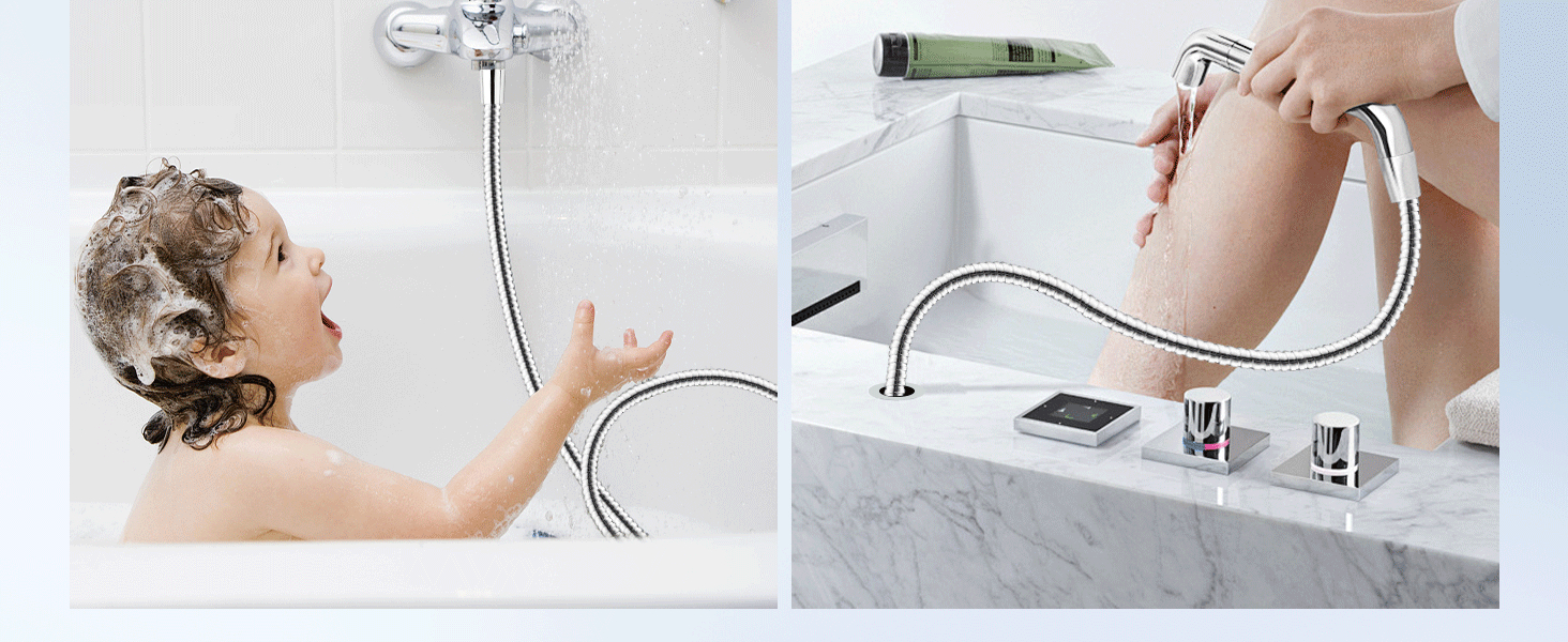 Keycozy Shower Hose for Handheld Shower Heads