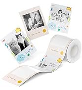 NIIMBOT Photo Papers Only for B21 Pro 300DPI Label Maker, Thermal Picture Labels Good Idea to Pri...