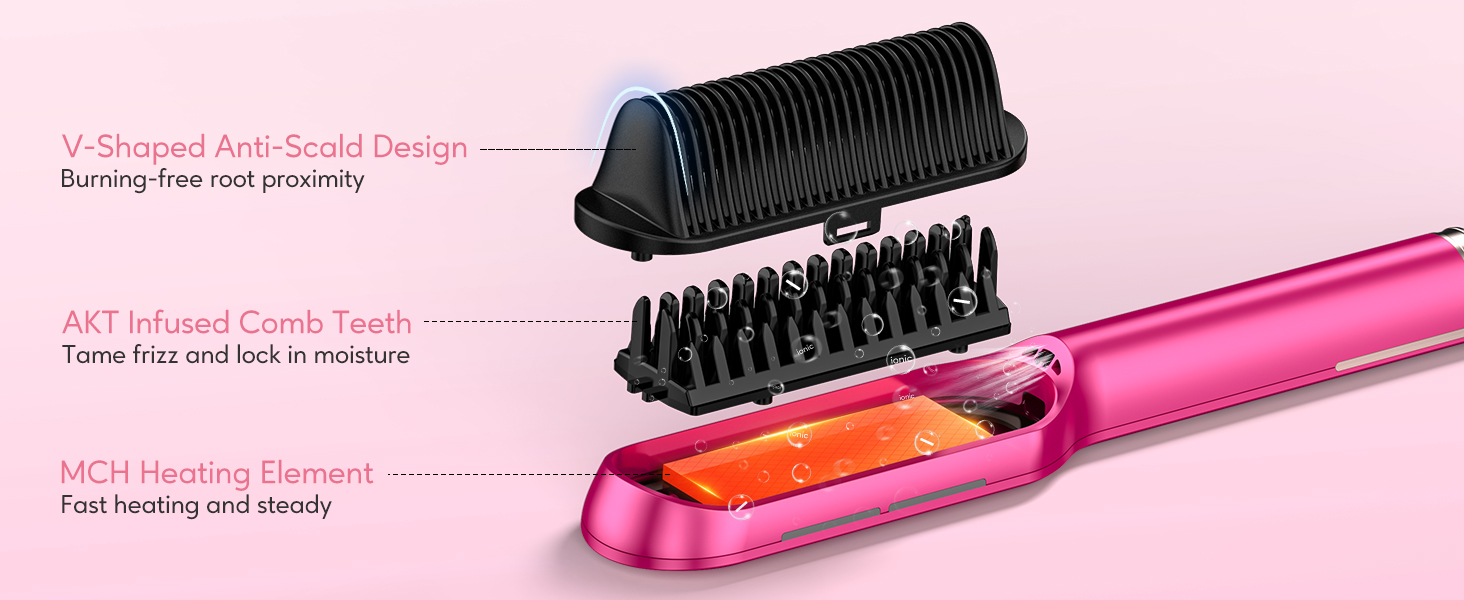 brush straightener for women