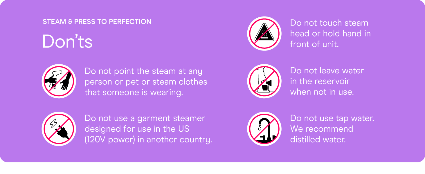 Conair garment steamer clothes turbo extreme steam fabric cloth handheld attachments wrinkle remove