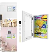 THDUJAYJAY 1Pcs Kids Art Frames 8.5x11 inch Front Opening Kids Artwork Display Frame Changeable K...