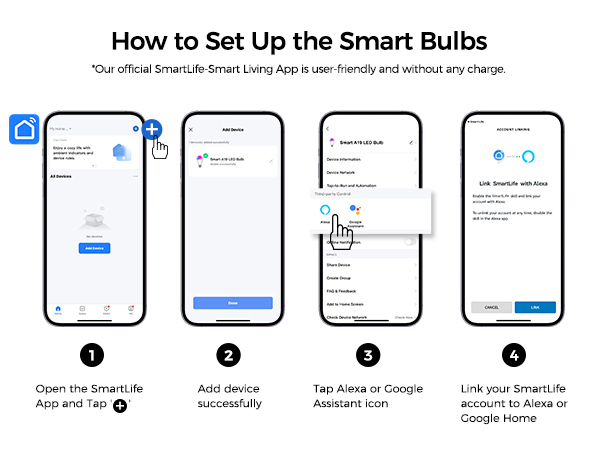 smart light bulbs A19