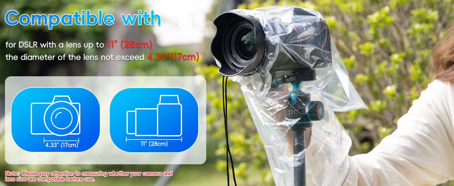 Camera Lens Rain Cover