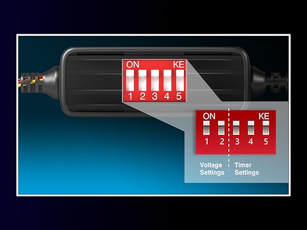 Set Voltage and Timer