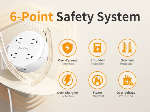 surge protector with usb ports