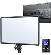 RALENO 45W Led Video Light,18'' Panel Lighting with 2.4G Remote, CRI 97+ Bi-Color 3200-5600K Dimm...