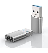 Ouwealy 2 Pack OTG USB C to USB Adapter USB Type C Adapter for iPad iPod Mouse Keyboard PC Comput...