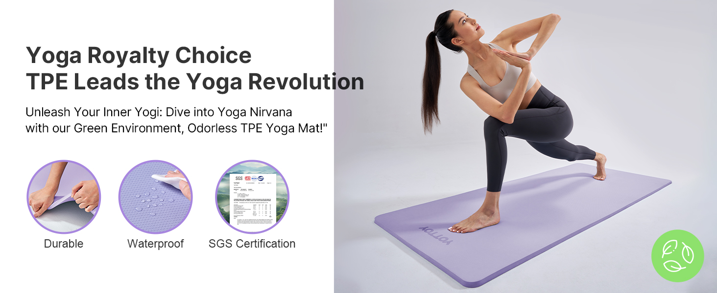 yoga royalty choice TPE leads the yoga Revolution