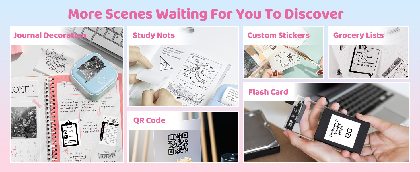 mini sticker printer