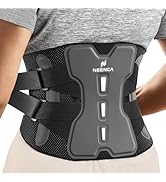NEENCA Back Brace for Lower Back Pain Relief with Bionic Support System, Adjustable Lumbar Suppor...