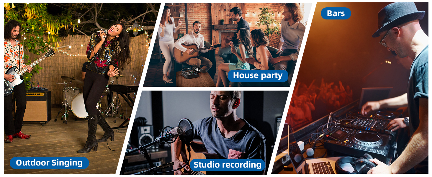 Multi-occasion use, suitable for churches, karaoke, parties, performances