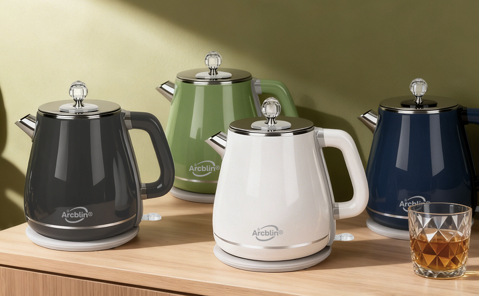 electric teapot with auto shut off