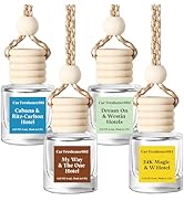 HoogaLife Car Air Freshener Diffuser 4 Pack Hanging Car Freshener for Women - 24K Magic &amp; W Hotel...