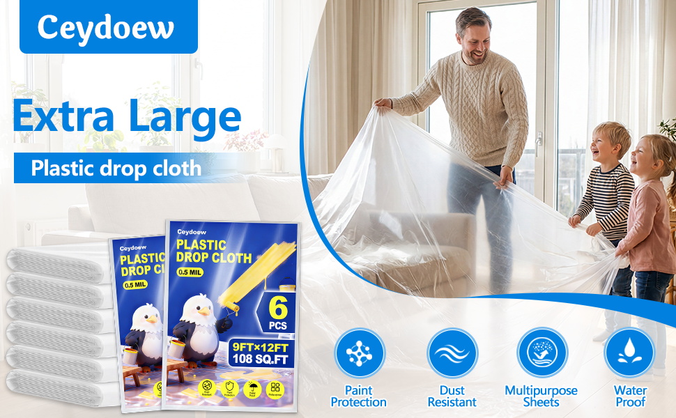 plastic drop cloth