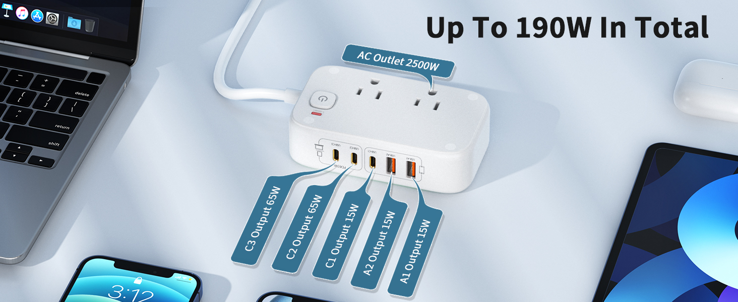 USB C Charging Station