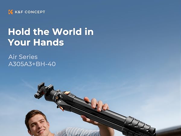 K&amp;F CONCEPT 73" Aluminum Compact Camera Tripod