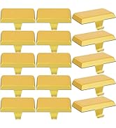 Oleitodh 10 Pack Metal Gold Christmas Stocking Holders for Mantle Heavy Duty Stocking Hangers Sto...