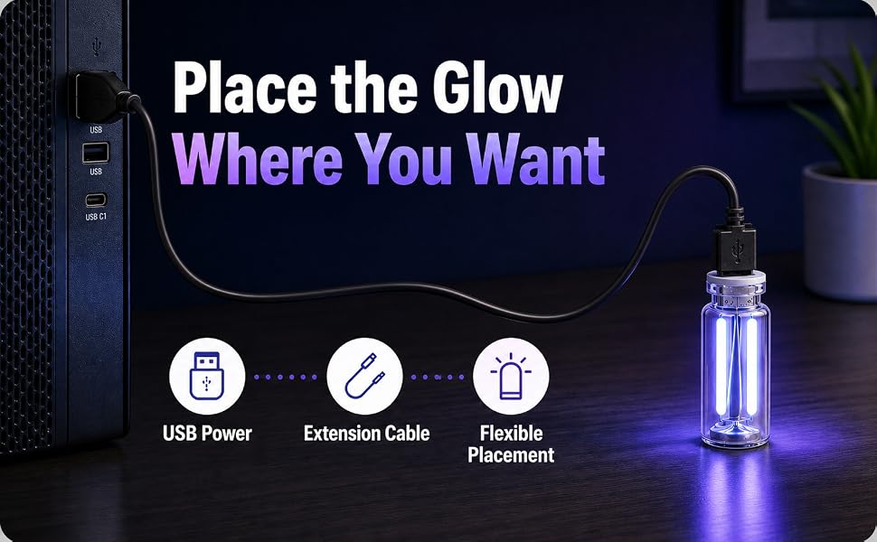 Place the GlowWhere You Want