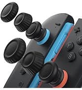 JSAUX Thumb Grips for Nintendo Switch 2 (2025 Upgraded Anti-Slip), Thumb Grip Caps, Ergonomic Des...