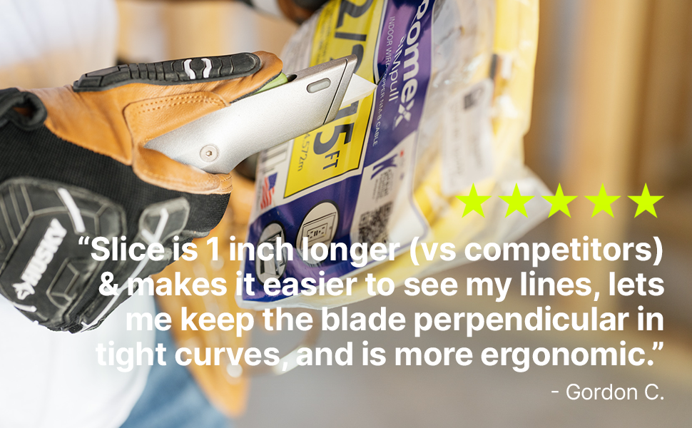 slice is 1 inch linger blades curves