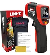 UNI-T UT301A+ Infrared Thermometer, Not for Human, -25.6°F to 788°F (-32°C to 420°C) Non-Contact ...
