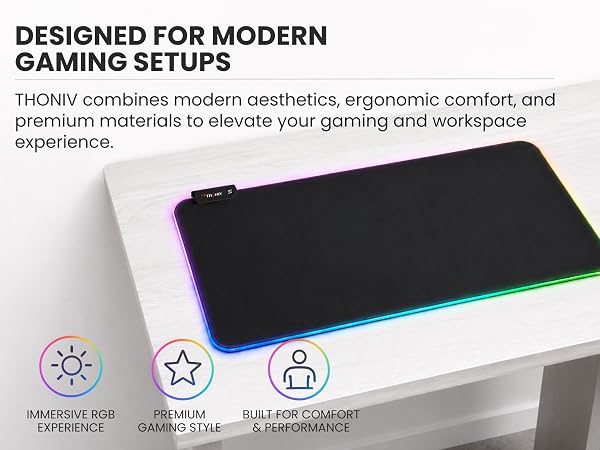RGB Mouse Pad Extended