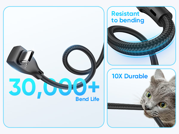 usb c cable right angle
