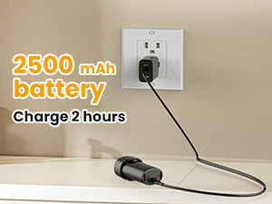 2500 mAh battery Charge2 hours for electric dish scrubber