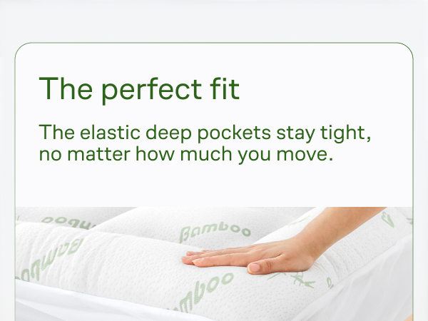 bamboo mattress topper