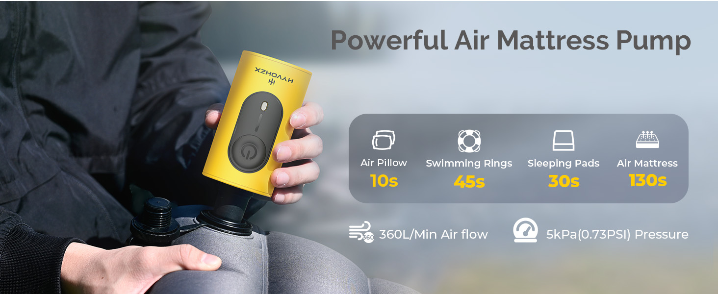 Portable Air Pump for Inflatables