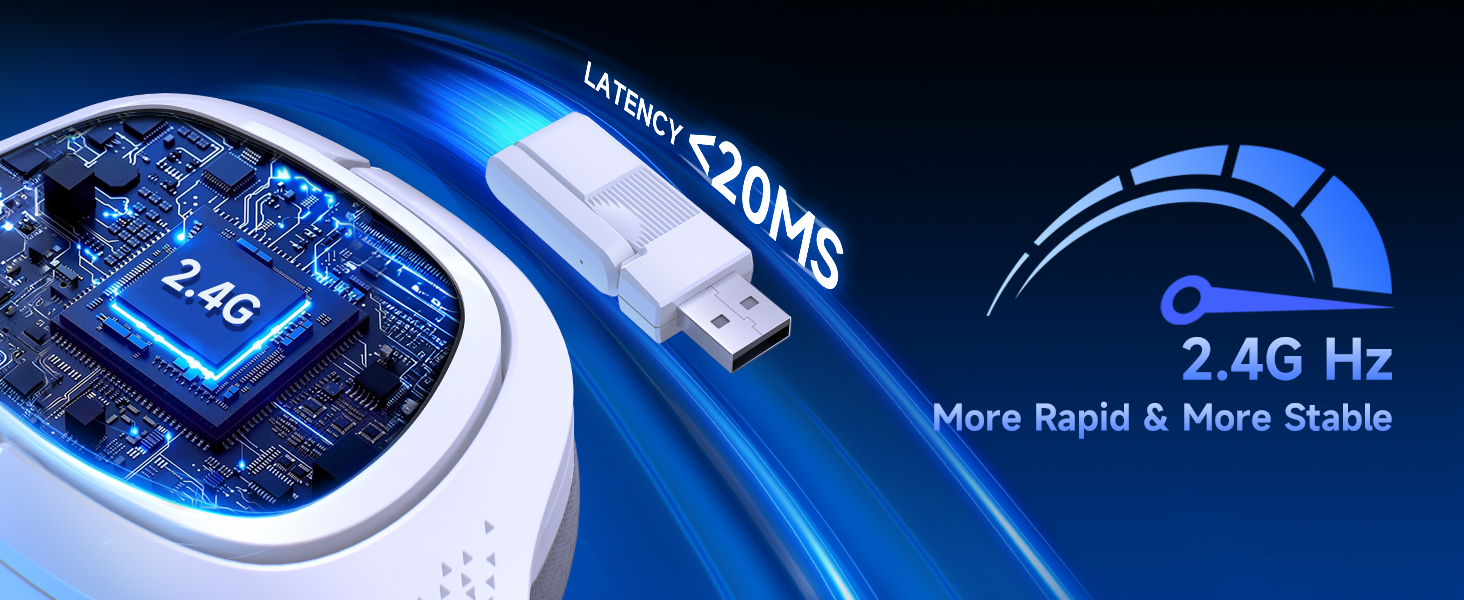 Wireless gaming Headset