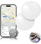 HONGTOP H Air Tracker Tags-2 Pack, Item Tracker with Waterproof Case for Your Keys, Wallet etc, L...