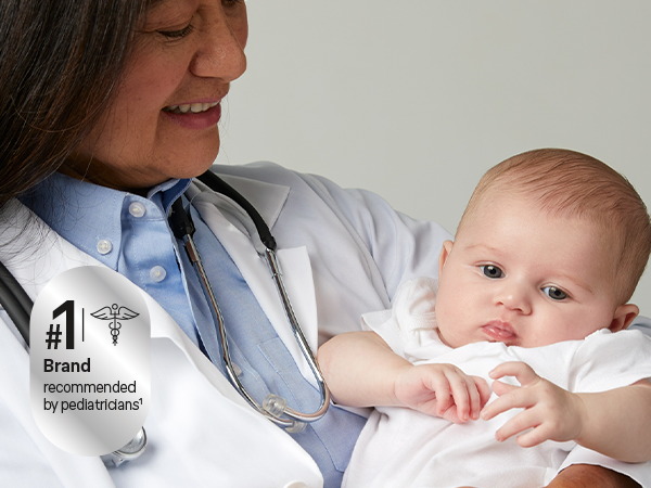 Braun is number 1 brand recommended by pediatricians