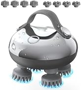 arboleaf Scalp Massager Rechargeable Head Massager Scalp Stress Relax, Waterproof Handheld Hair S...