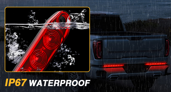 16Inch 11 LED Red Trailer Light Bar for Park Stop Turn signals Tail Brake Light