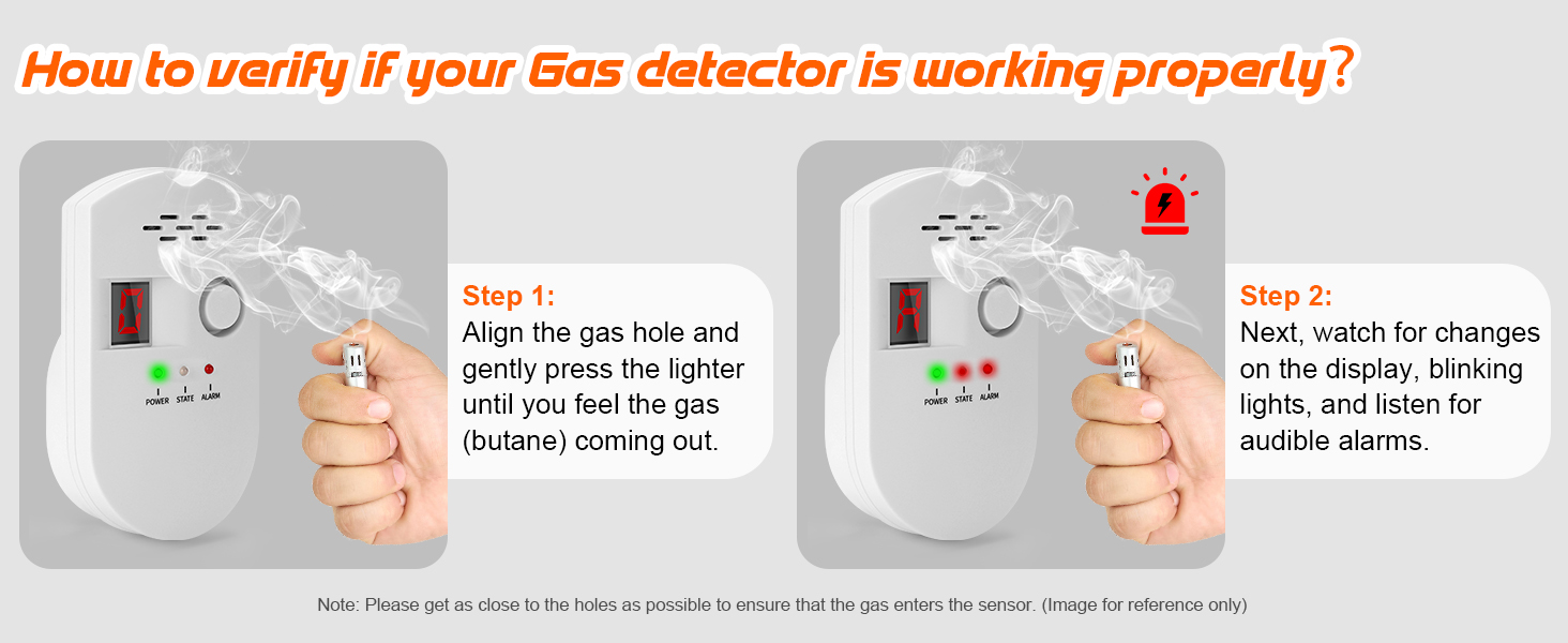 How to verify if your Gas detector is working properly ?